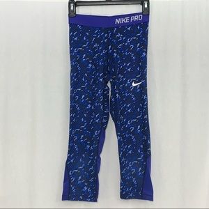 Nike‎ Pro Girls Athletic Leggings Size XL